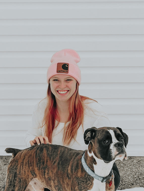 Pink Beanie